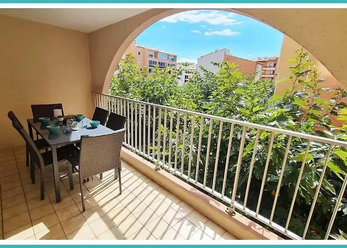 T2 Cap D'agde Avec Balcon * 아그